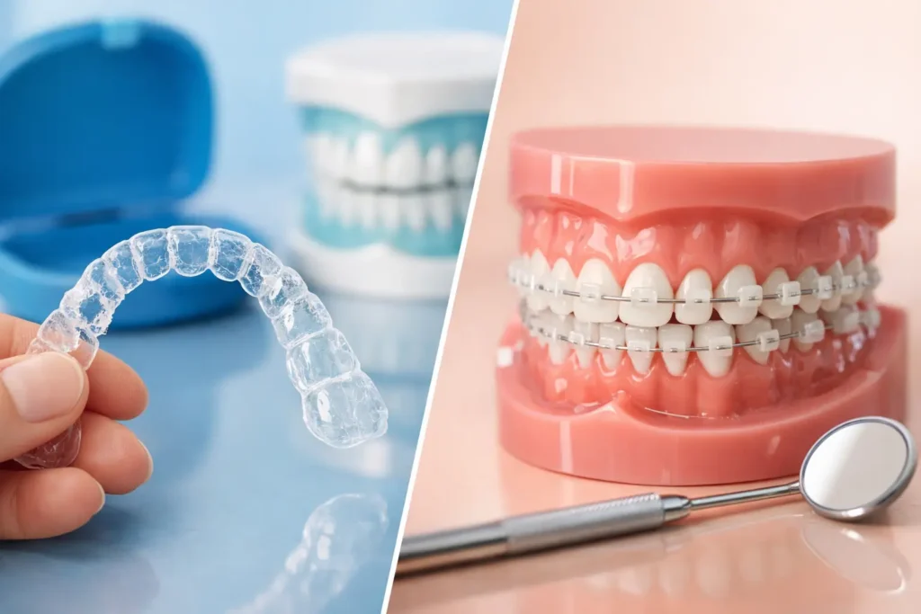 ¿Alineadores o brackets cerámicos para ti?