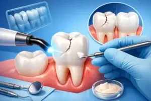Cómo reparar un diente fracturado con seguridad