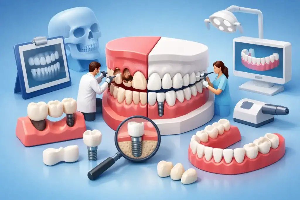 Rehabilitación oral completa: qué resuelve