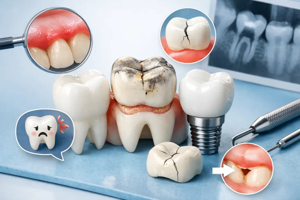 7 señales para cambiar una corona dental