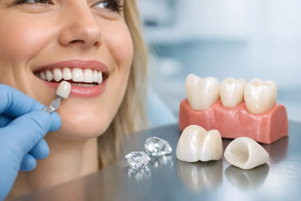 Coronas de zirconio con estética natural