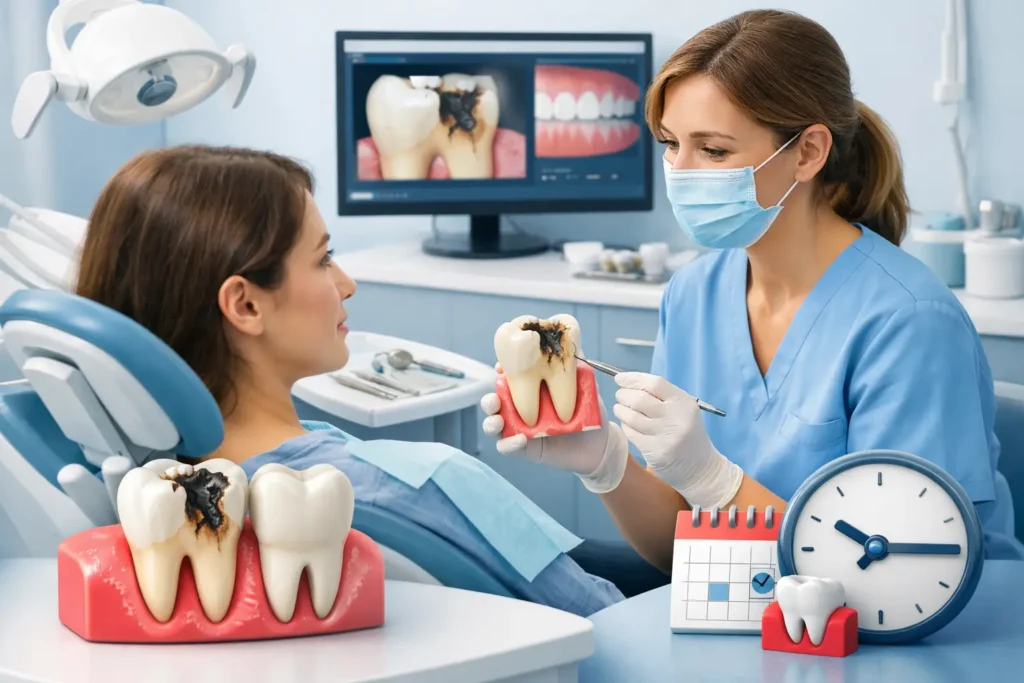 Dentista para dientes dañados: cuándo pedir cita