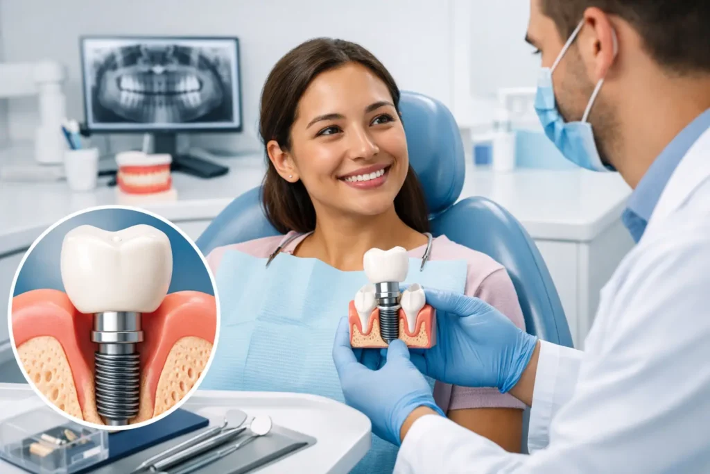 Cómo prepararse para un implante dental seguro