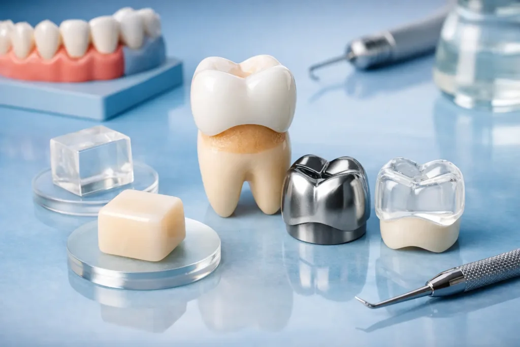 El mejor material para corona dental según tu caso
